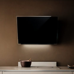 Elica Film 80cm Wall Mounted Cooker Hood Black Glass